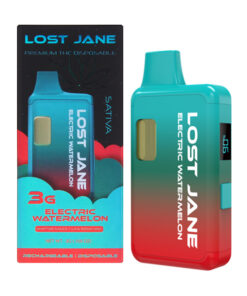 LOST JANE 3G DISPOSABLE ELECTRIC WATERMELON | Shatter Sauce + Live Rosin Jam