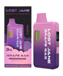 LOST JANE 3G DISPOSABLE GRAPE GAS | Shatter Sauce + Live Rosin Jam